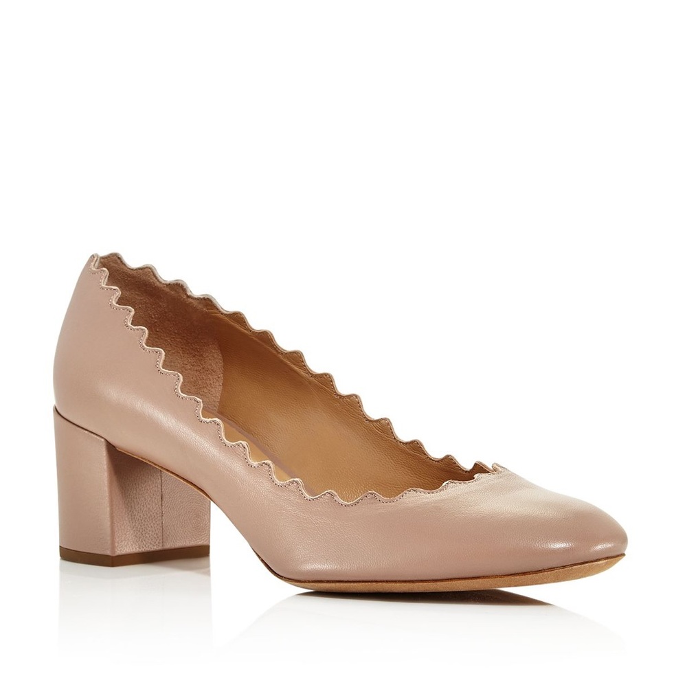 Chloe Lauren Leather Pumps, pink tea, 37